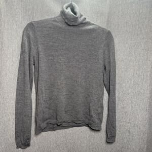 Pendleton Women's L - Turtleneck Sweater‎ 100% Merino Wool Pullover Knit Classic